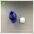 atacado 15 ml vazio azul óleo essencial de vidro frasco de cosméticos frasco